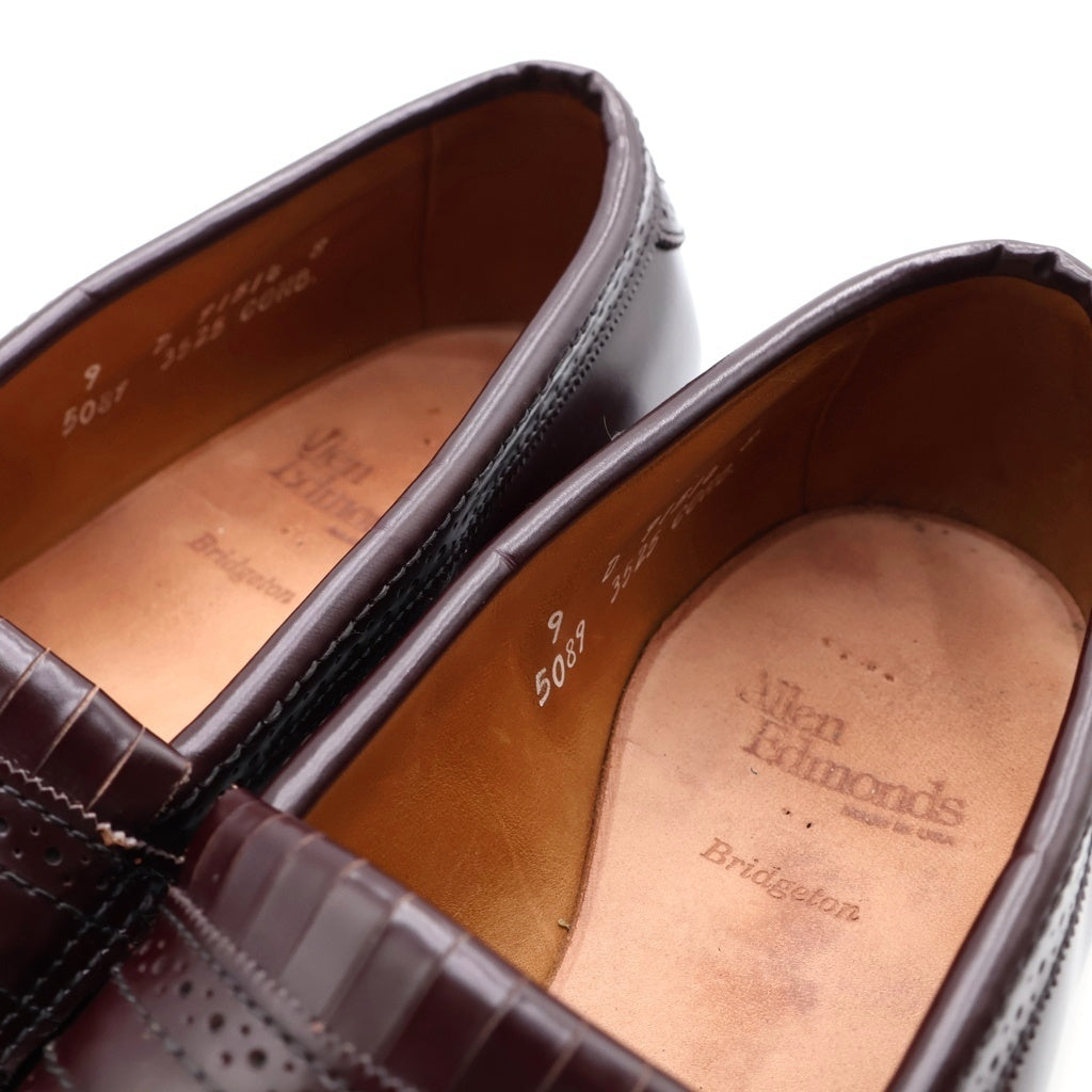 Alden(オールデン) ウィングチップ キルトタッセルローファー ブラウン