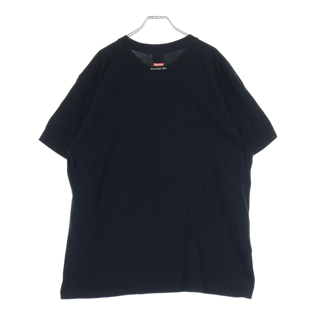 SUPREME(シュプリーム) 21AW Spend It Tee ドルグラフィックプリント半袖Tシャツ ブラック カットソー