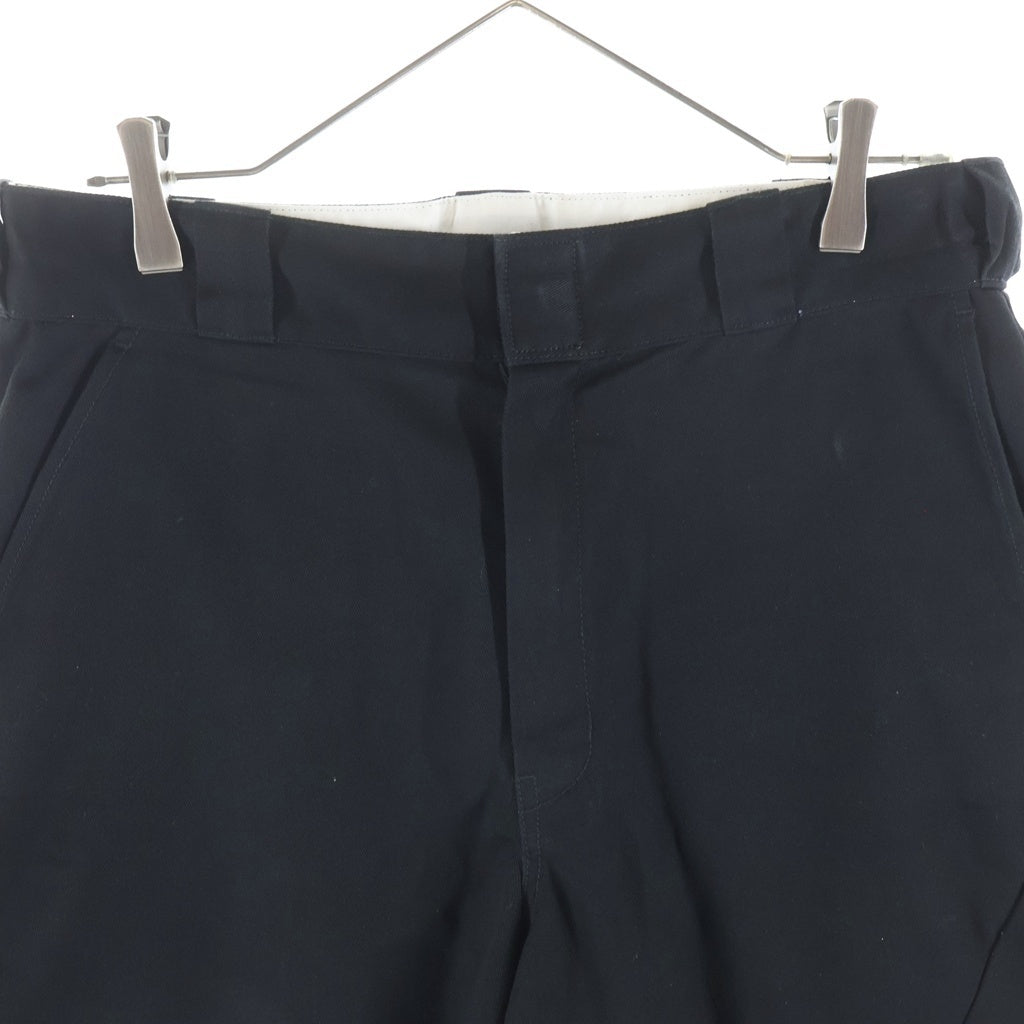 UNDERCOVER(アンダーカバー) ×Dickies T/C ツイルワークショーツ ハーフパンツ ブラック UC1F4509