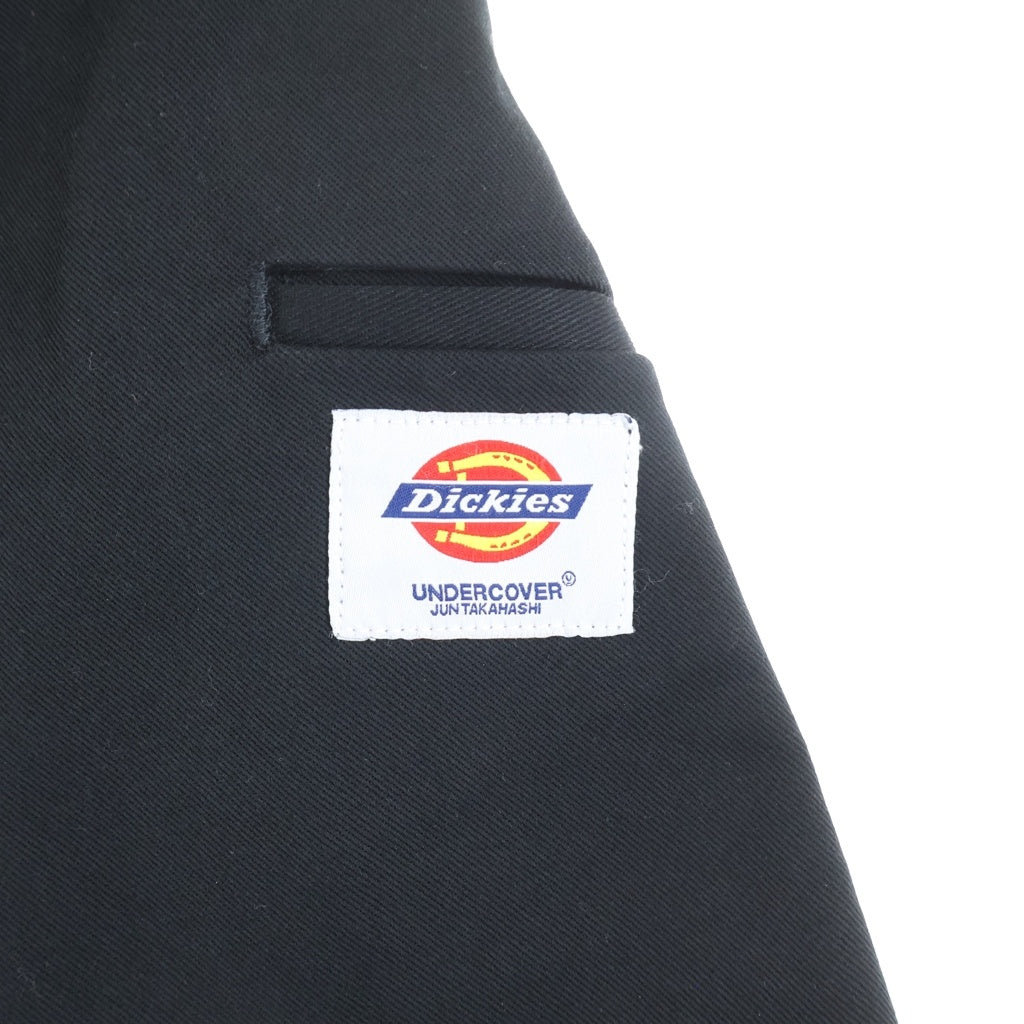 UNDERCOVER(アンダーカバー) ×Dickies T/C ツイルワークショーツ ハーフパンツ ブラック UC1F4509