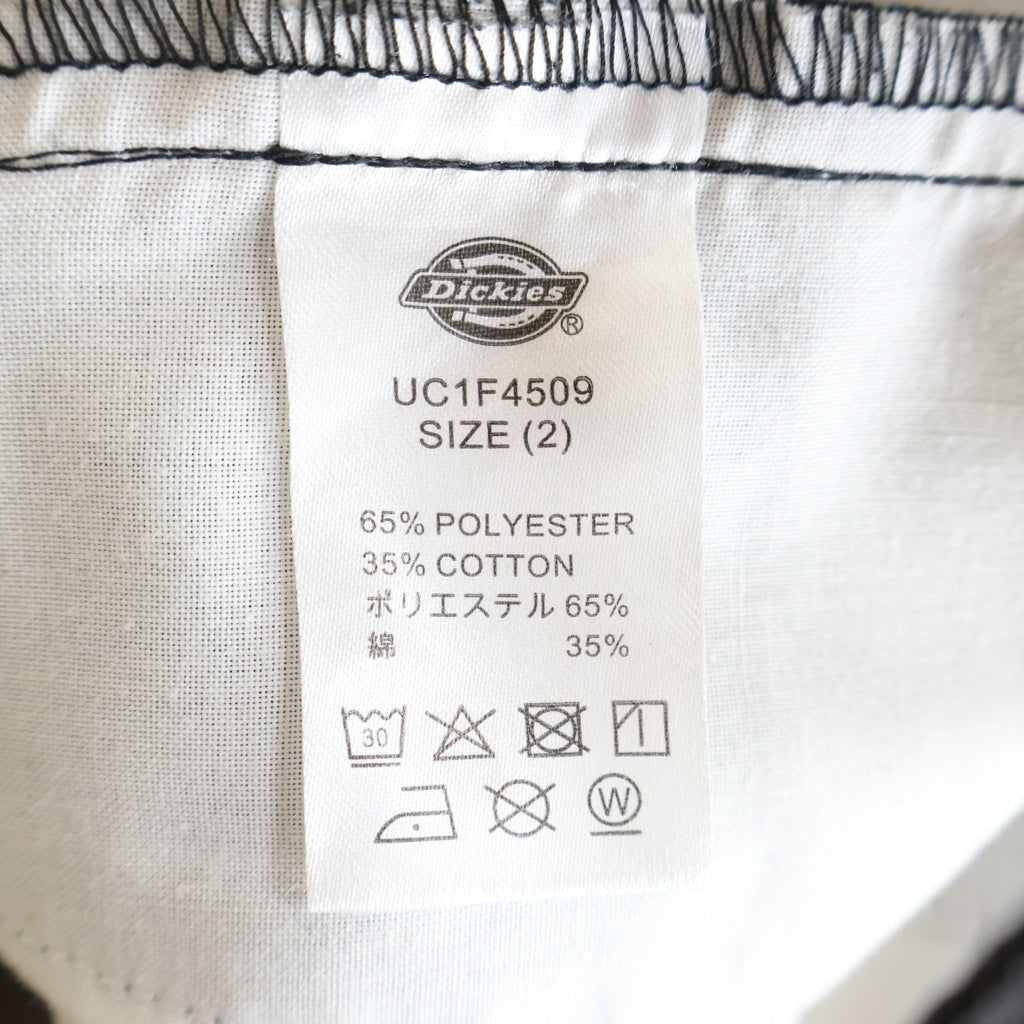 UNDERCOVER(アンダーカバー) ×Dickies T/C ツイルワークショーツ ハーフパンツ ブラック UC1F4509