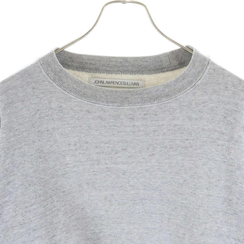 JOHN LAWRENCE SULLIVAN(ジョンローレンスサリバン) COTTON CREW NECK SWEAT コットンクルーネックスウェットトレーナー グレー
