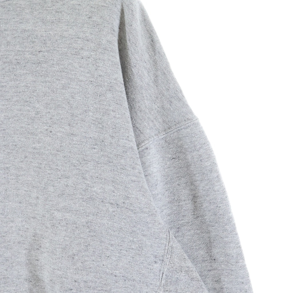 JOHN LAWRENCE SULLIVAN(ジョンローレンスサリバン) COTTON CREW NECK SWEAT コットンクルーネックスウェットトレーナー グレー