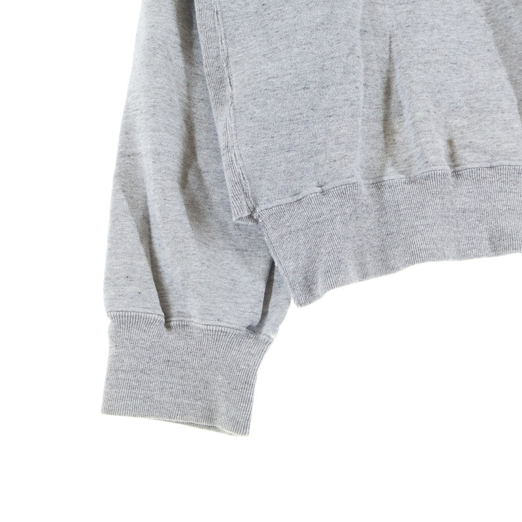 JOHN LAWRENCE SULLIVAN(ジョンローレンスサリバン) COTTON CREW NECK SWEAT コットンクルーネックスウェットトレーナー グレー