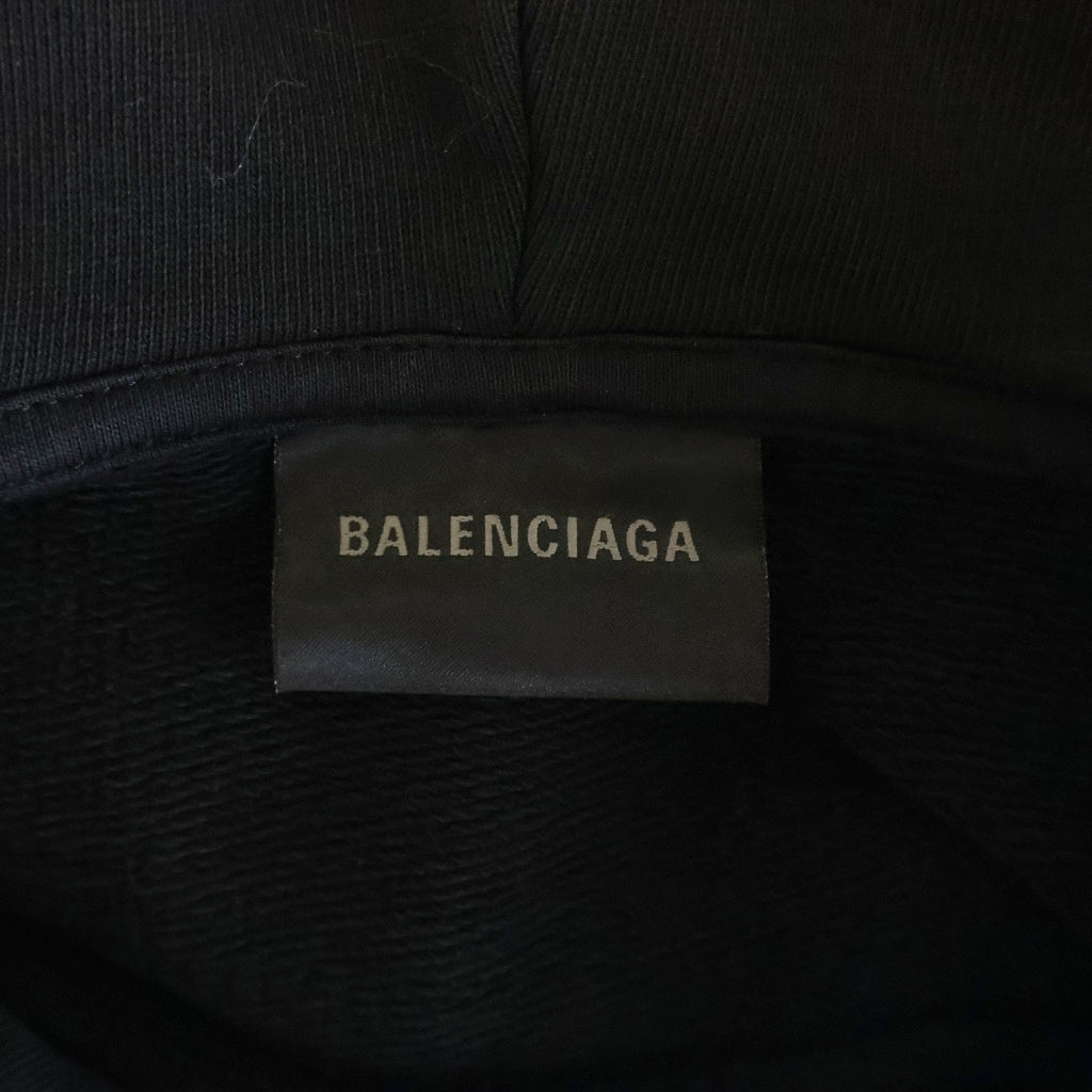 BALENCIAGA(バレンシアガ) フード付き プルオーバー ワンピース ブラック 739031 TOVS1 レディース