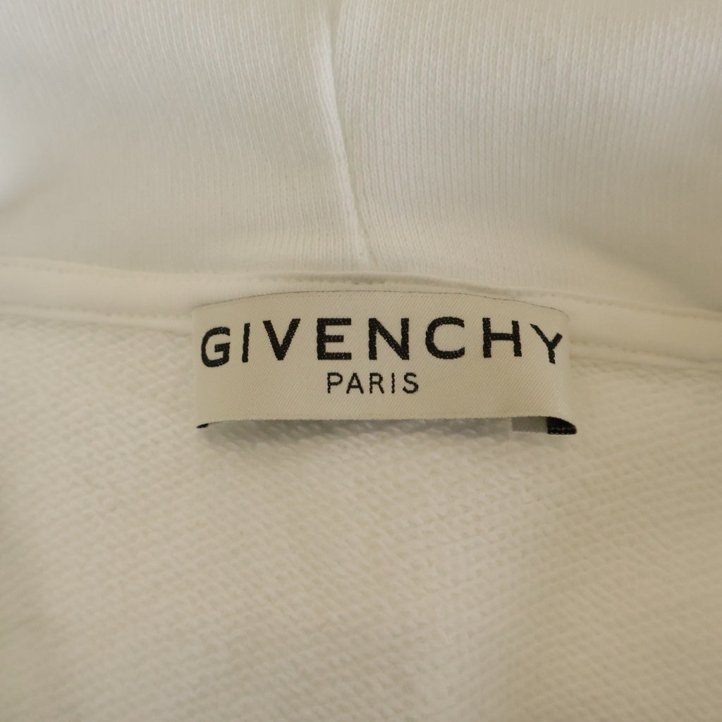 GIVENCHY(ジバンシィ) メタルロゴ パーカー フーディー ホワイト BMJ06R30AF レディース