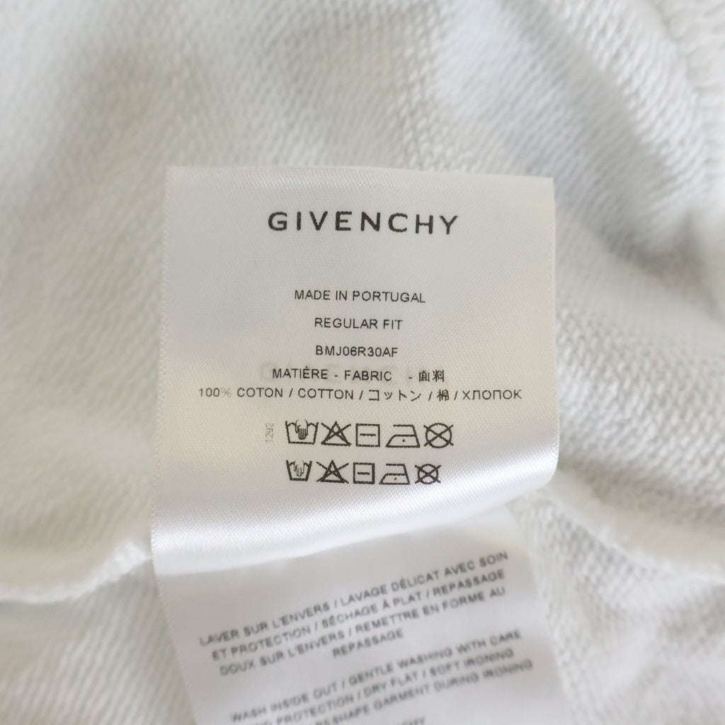 GIVENCHY(ジバンシィ) メタルロゴ パーカー フーディー ホワイト BMJ06R30AF レディース