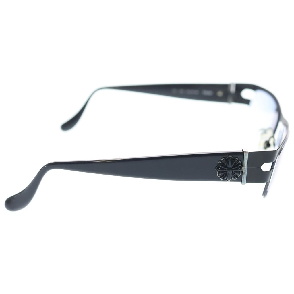 CHROME HEARTS(クロムハーツ) RAW DAWG アイウェア スクエアフレーム メガネ ブラック