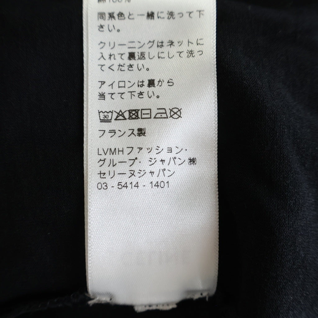 CELINE(セリーヌ) ロゴデザイン ルーズ半袖Tシャツ ブラック 2X764671Q