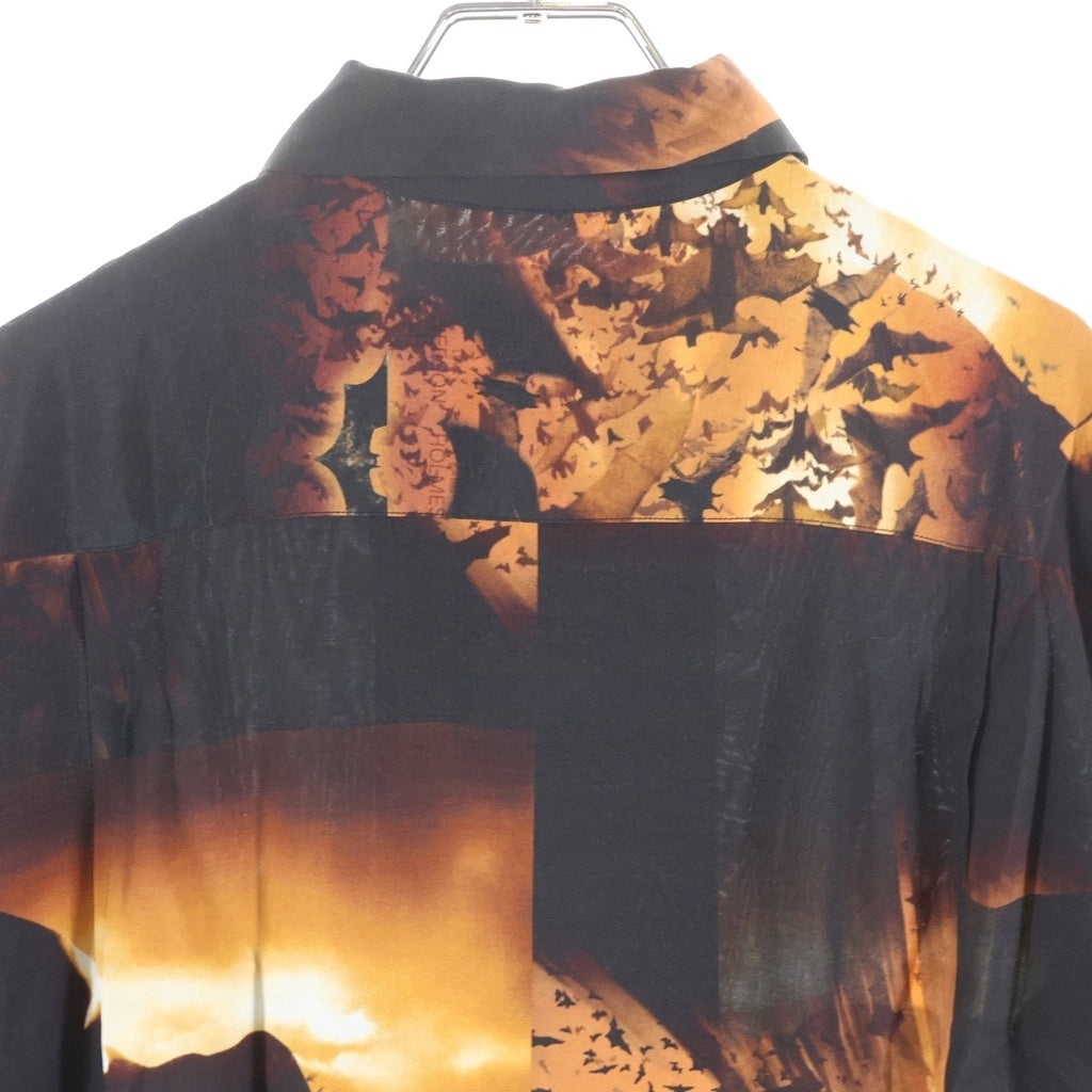 WACKO MARIA(ワコマリア) 25SS アロハシャツ バットマングラフィック開襟シャツ オレンジ TDKT-WM-HI01