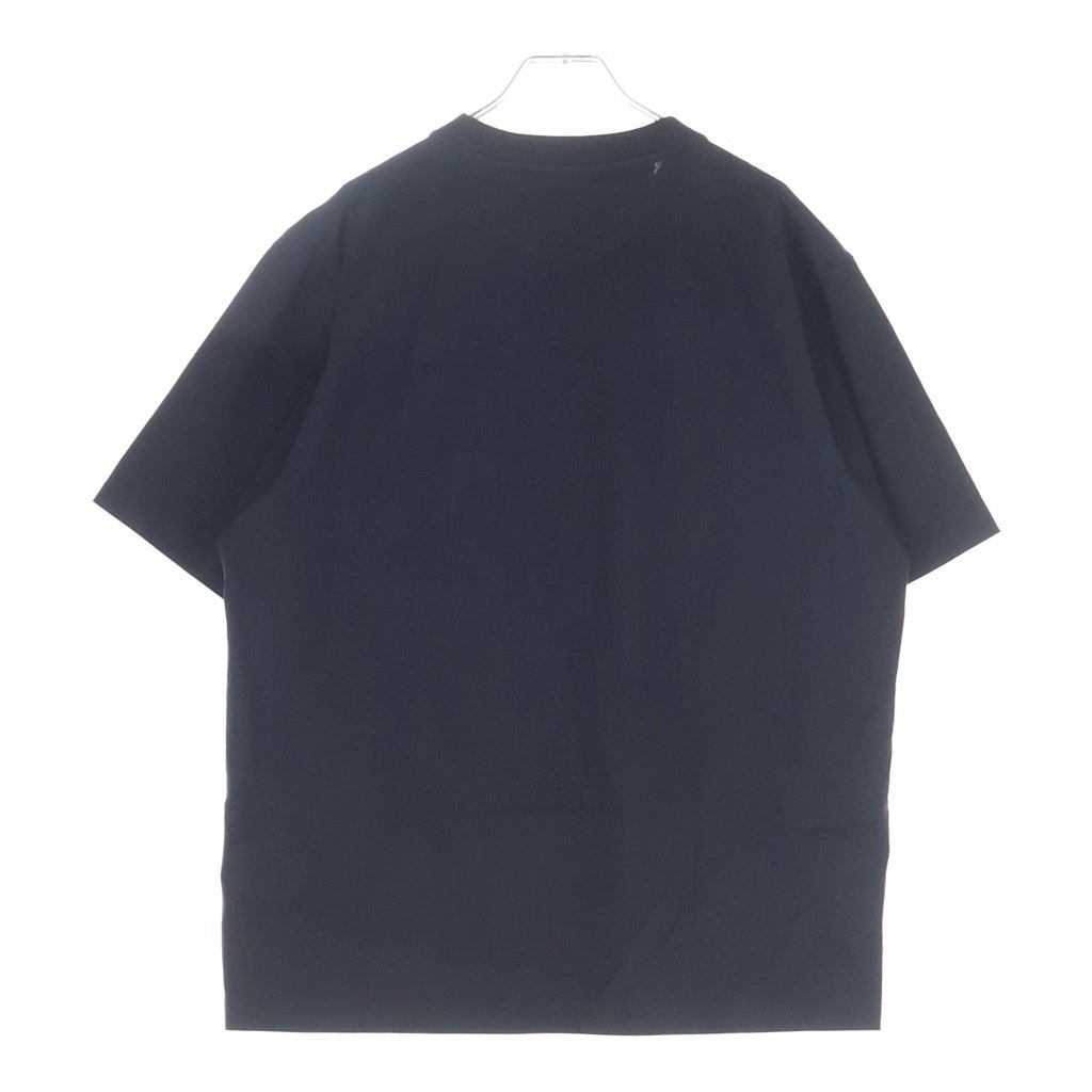FENDI(フェンディ) FFロゴ ズッカ柄ポケット付き 半袖Tシャツ カットソー ブラック