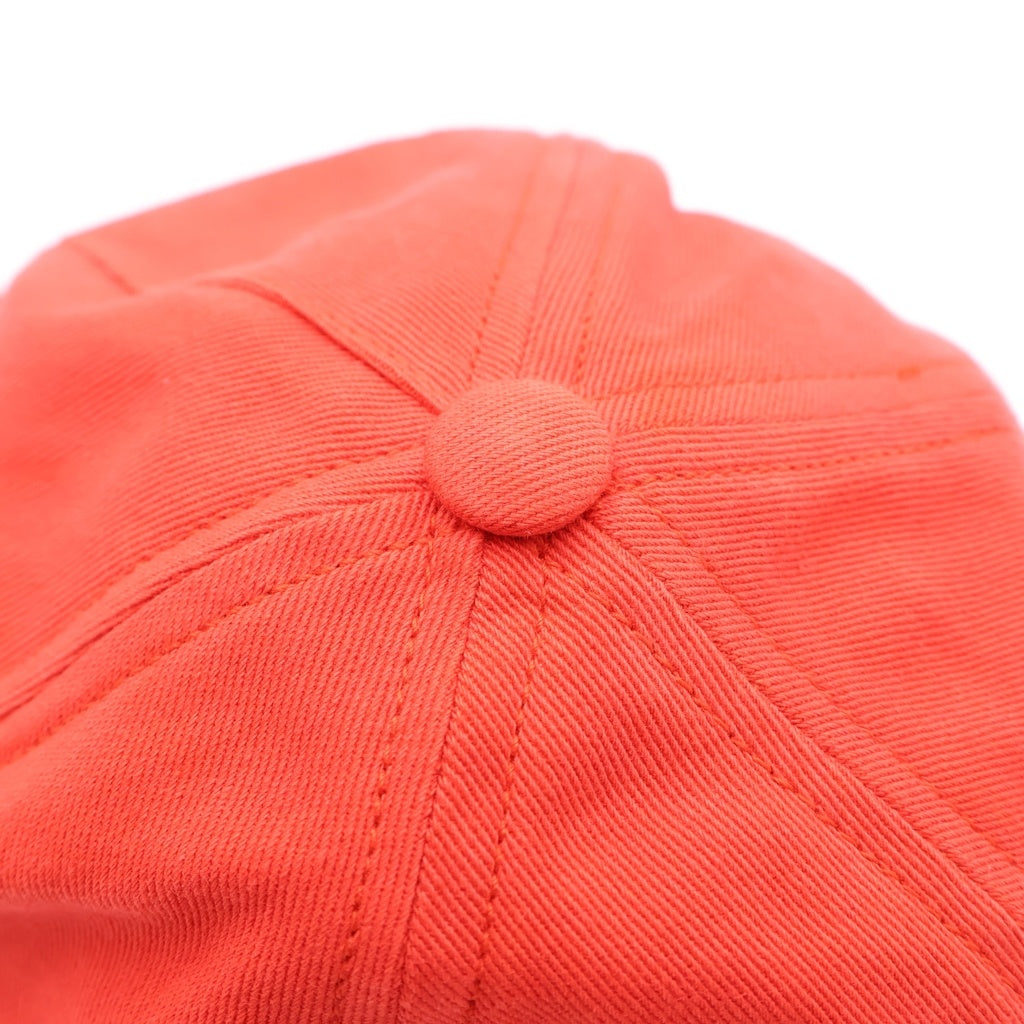 NO BRAND(ノーブランド) 24SS Sky High Farm スカイハイファーム フロントロゴ刺繍 パネルキャップ 帽子 レッド レディース