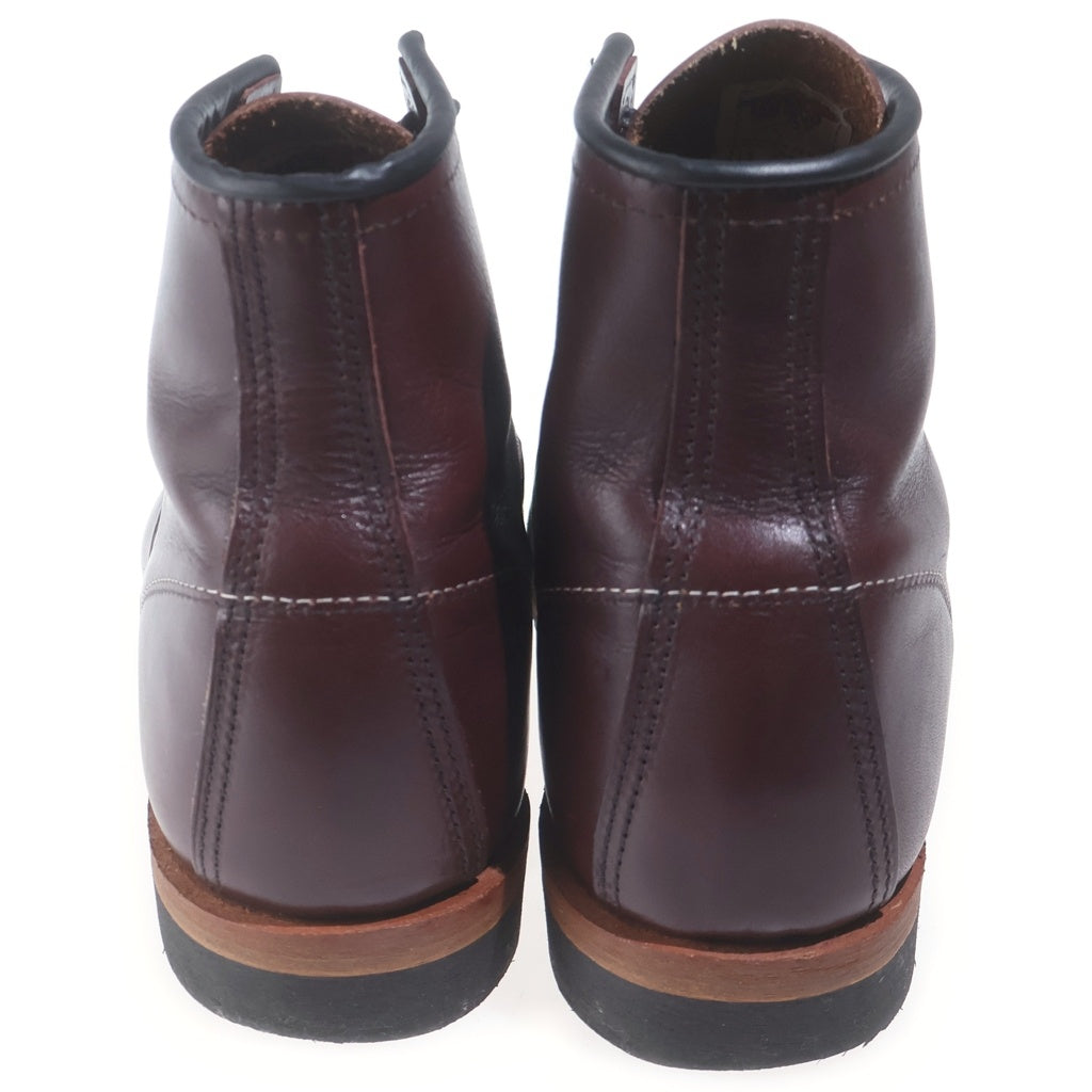 RED WING(レッド ウイング) 近年刺繍タグ 9011 ベックマン レースアップレザーブーツ ワインレッド US11/29cm