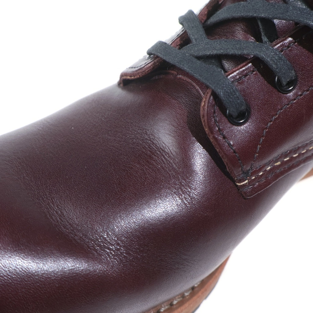 RED WING(レッド ウイング) 近年刺繍タグ 9011 ベックマン レースアップレザーブーツ ワインレッド US11/29cm