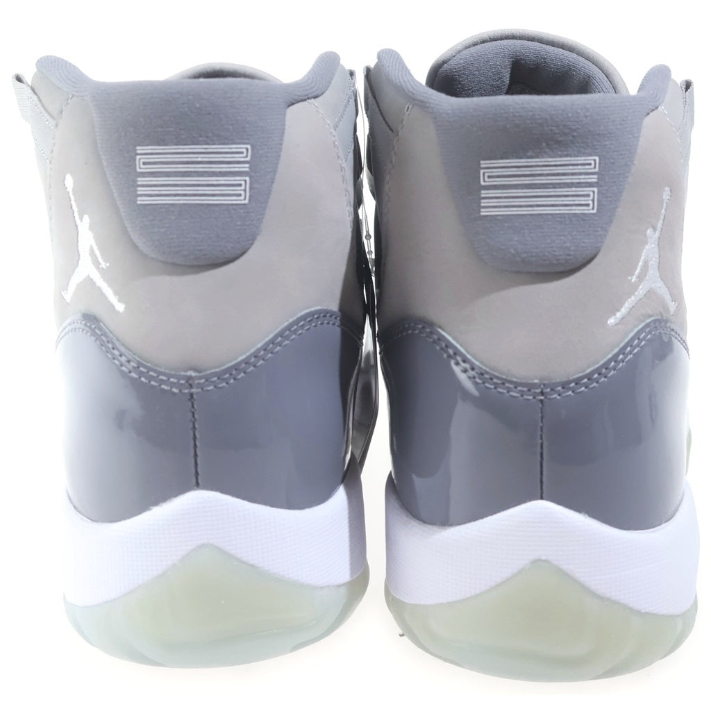 NIKE(ナイキ) AIR JORDAN 11 HIGH COOL GRAY エアジョーダン11 クールグレー エナメルハイカットスニーカー グレー US9/27cm CT8012-005