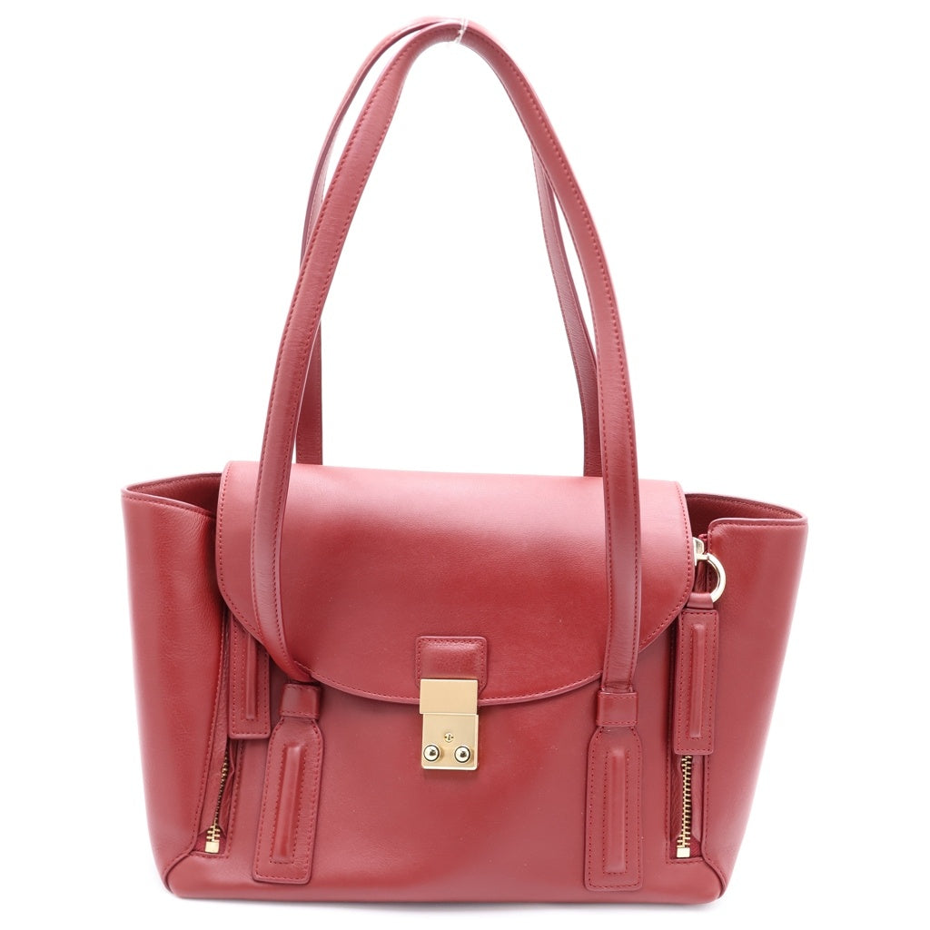 3.1 Phillip Lim(スリーワンフィリップリム) PASHLI パシュリ レザーハンドバック ショルダーバック レッド AS21B227SIXW レディース
