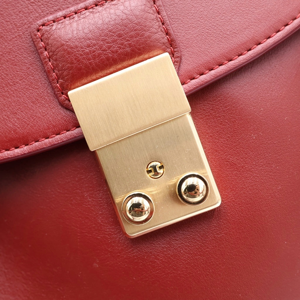 3.1 Phillip Lim(スリーワンフィリップリム) PASHLI パシュリ レザーハンドバック ショルダーバック レッド AS21B227SIXW レディース