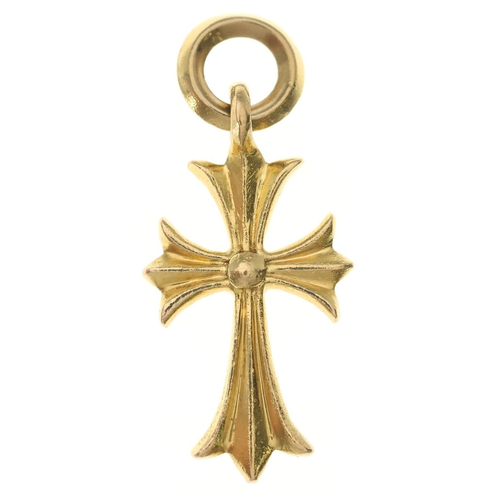 CHROME HEARTS(クロムハーツ) 22K TINY CH CROSS タイニーCHクロス ペンダントトップ ゴールド BCA051
