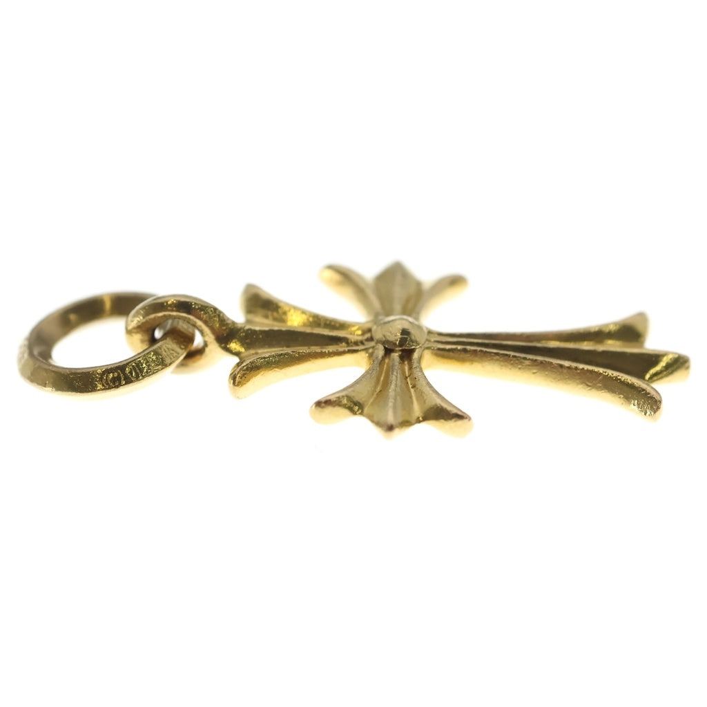 CHROME HEARTS(クロムハーツ) 22K TINY CH CROSS タイニーCHクロス ペンダントトップ ゴールド BCA051