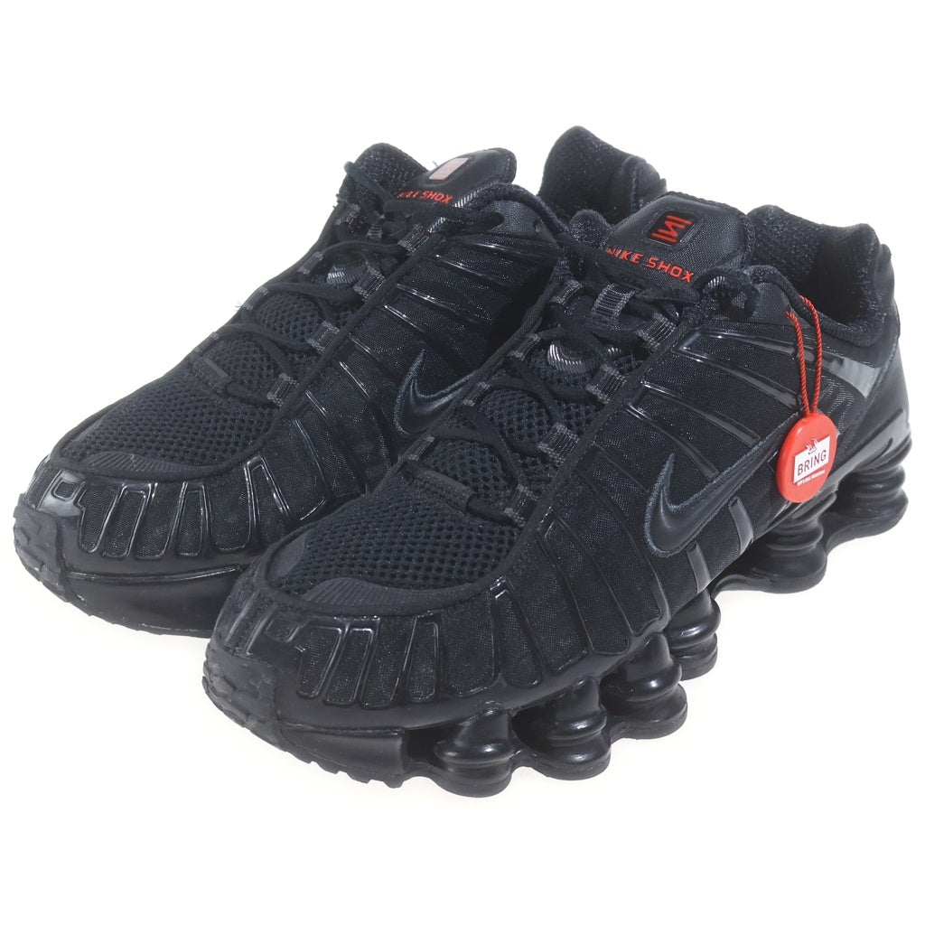 NIKE(ナイキ) Shox TL Black and Max Orange ショックス TL ブラック アンド マックスオレンジ US10.5/27cm ブラック
