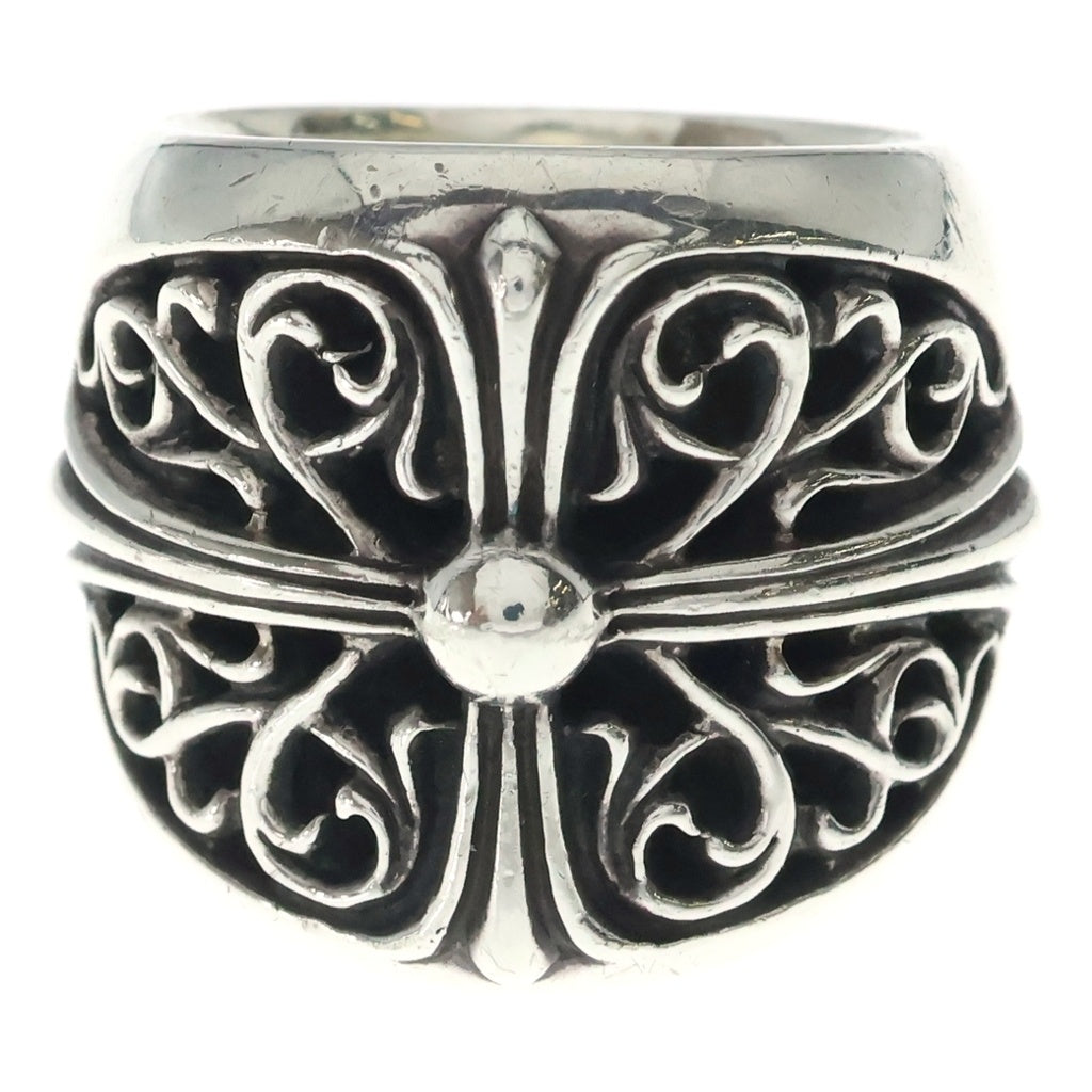 CHROME HEARTS(クロムハーツ) CLASSIC OVAL クラシックオーバルクロス リング シルバー BCA340