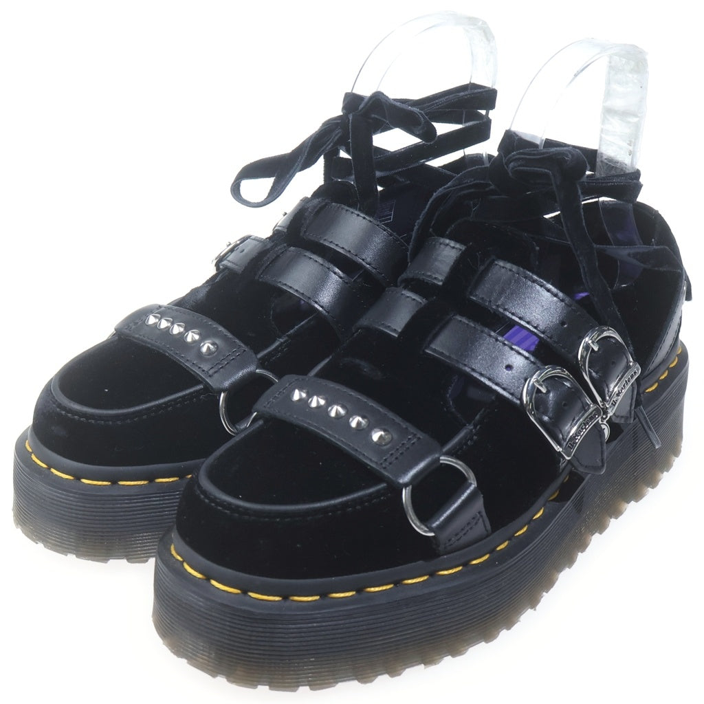 Dr.Martens(ドクターマーチン) ×WEDNESDAY QUAD RAMSEY ウェンズデークリーパーシューズ ブラック