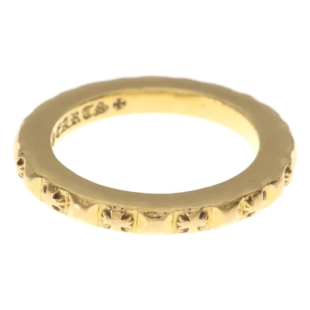 CHROME HEARTS(クロムハーツ) 22k TFP PNK PLS トゥルーファッキンパンク CHプラス リング ゴールド