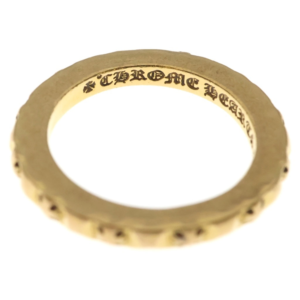 CHROME HEARTS(クロムハーツ) 22k TFP PNK PLS トゥルーファッキンパンク CHプラス リング ゴールド