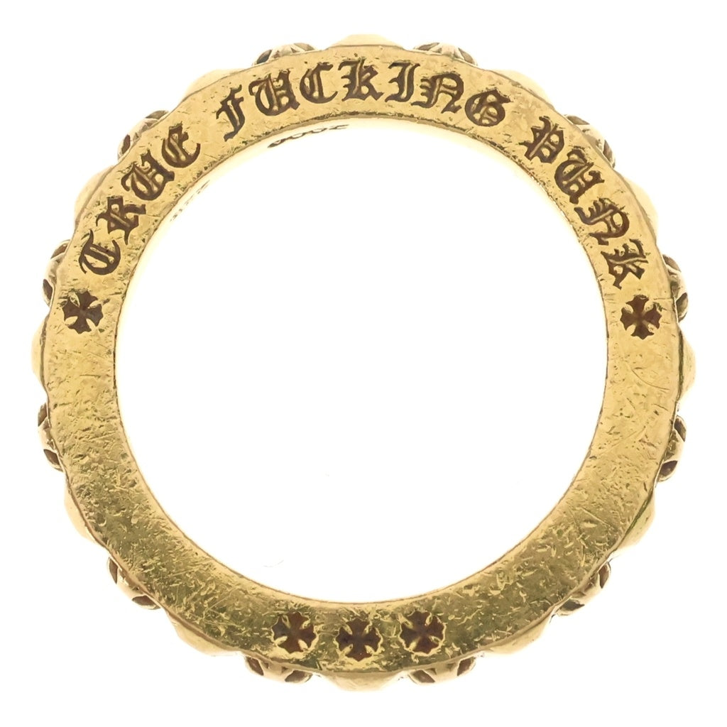 CHROME HEARTS(クロムハーツ) 22k TFP PNK PLS トゥルーファッキンパンク CHプラス リング ゴールド