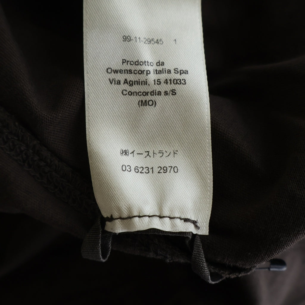 Rick Owens(リックオウエンス) 25AW ジャンボシルエット 半袖Tシャツ カットソー ブラウン RU02E1274-JA