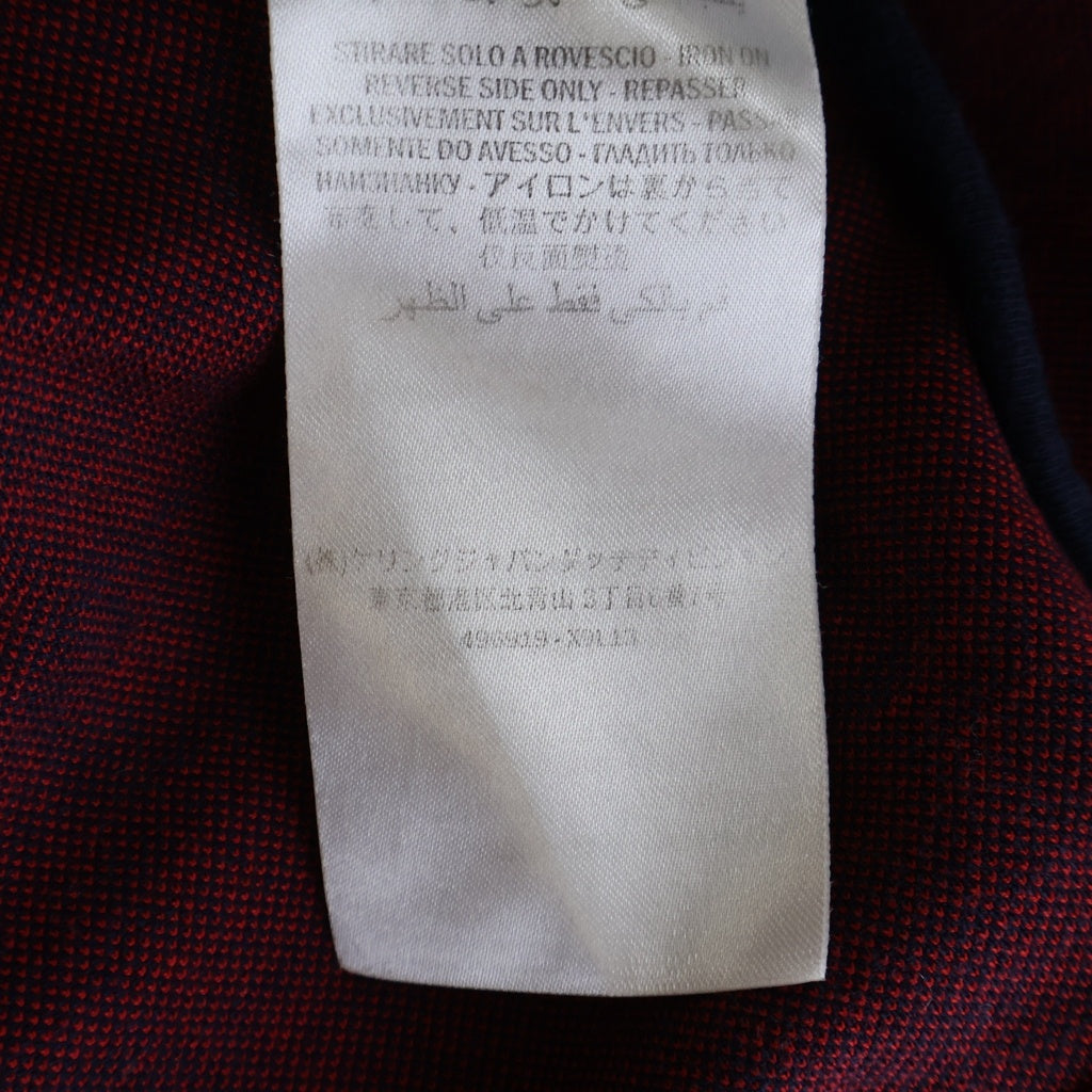 GUCCI(グッチ) 18SS GG Jacquard Cotton Jacket GGジャガード コットンジャケット 総柄トラックジャケット ネイビー/レッド 496919 X9L13