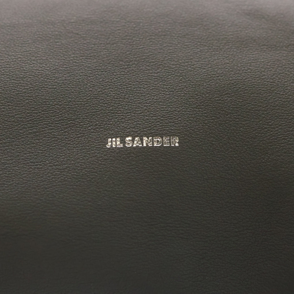 JIL SANDER(ジルサンダー) KNOT SHOPPER HOBO ノットレザー ミディアム バッグ レディース グレー