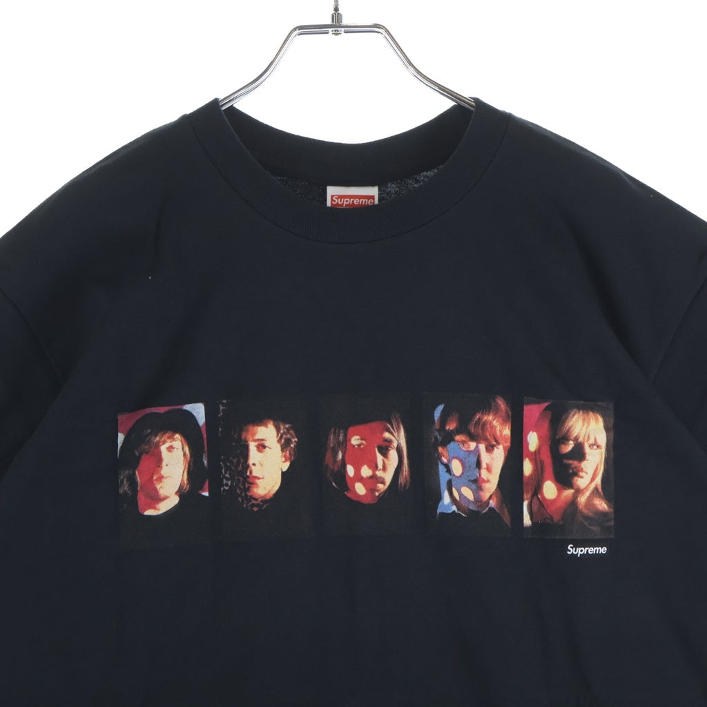 SUPREME(シュプリーム) 19AW The Velvet Underground & Nico Tee ザ ベルベット アンダーグラウンド 半袖Tシャツ カットソー ブラック