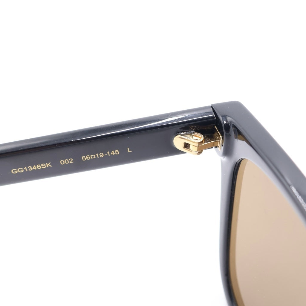 GUCCI(グッチ) レクタングルシェイプ スクエア型 サングラス メガネ ブラック