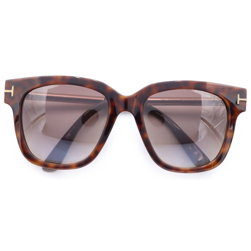 TOM FORD(トムフォード) 柄フレーム ウェリントンサングラス メガネ アイウェア ブラウン/グレー TF436 TF436 レディース