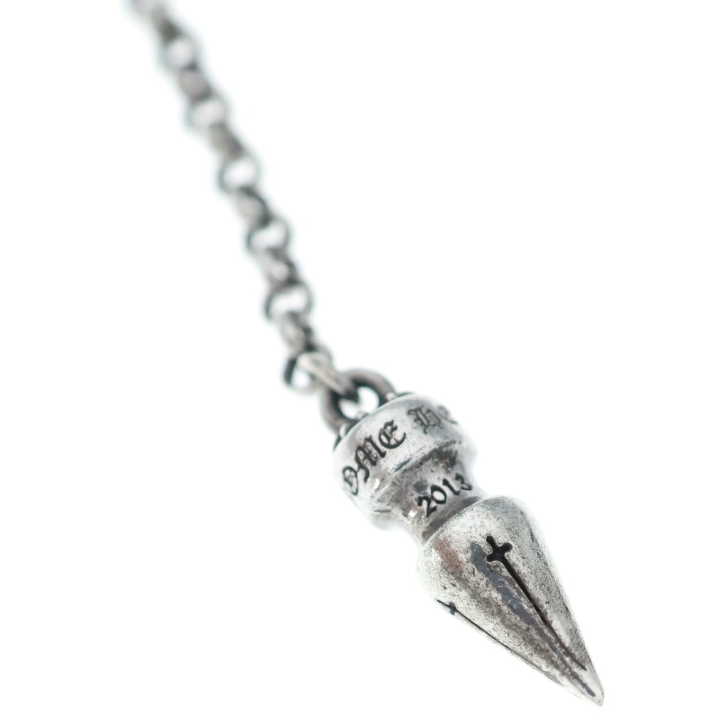 CHROME HEARTS(クロムハーツ) CHAIN SPIKE DROP チェーンスパイク ドロップピアス シルバー
