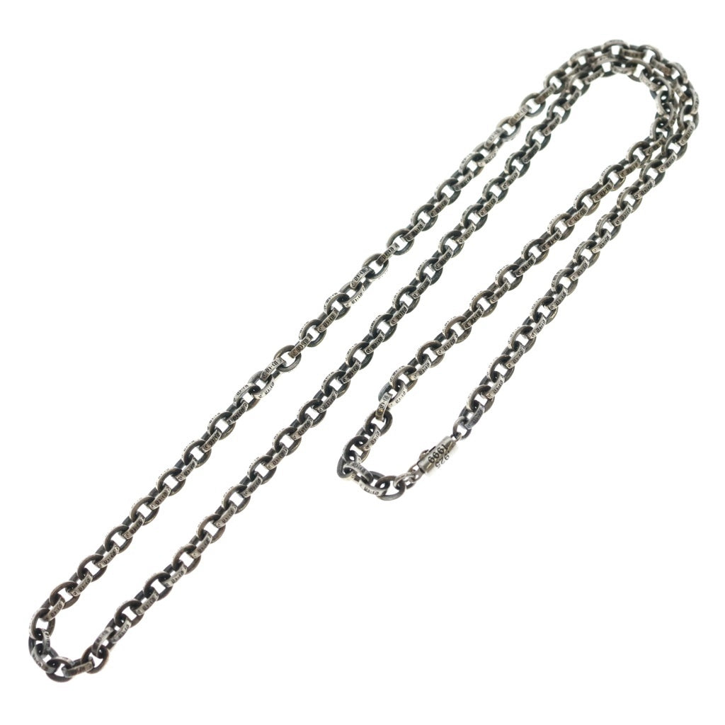 CHROME HEARTS(クロムハーツ) PAPER CHAIN 24 ペーパーチェーンネックレス 24inch シルバー BCA088