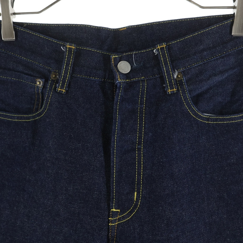 UNDERCOVER(アンダーカバー) 26SS BUT BEAUTIFUL期 PEOPLE HAVE THE POWER ピープル ハヴ ザ パワー リリック刺繍リジットワイドデニムパンツ インディゴ UC1F4506-2