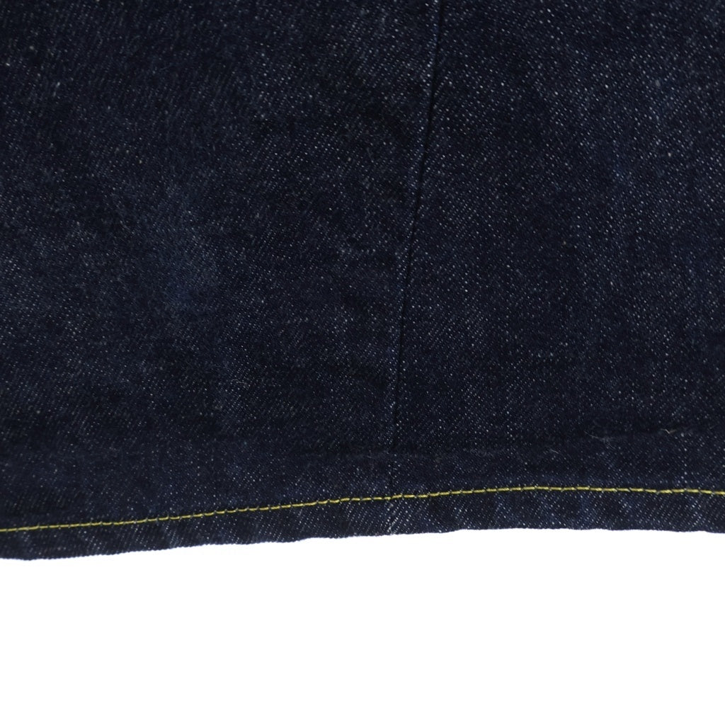 UNDERCOVER(アンダーカバー) 26SS BUT BEAUTIFUL期 PEOPLE HAVE THE POWER ピープル ハヴ ザ パワー リリック刺繍リジットワイドデニムパンツ インディゴ UC1F4506-2