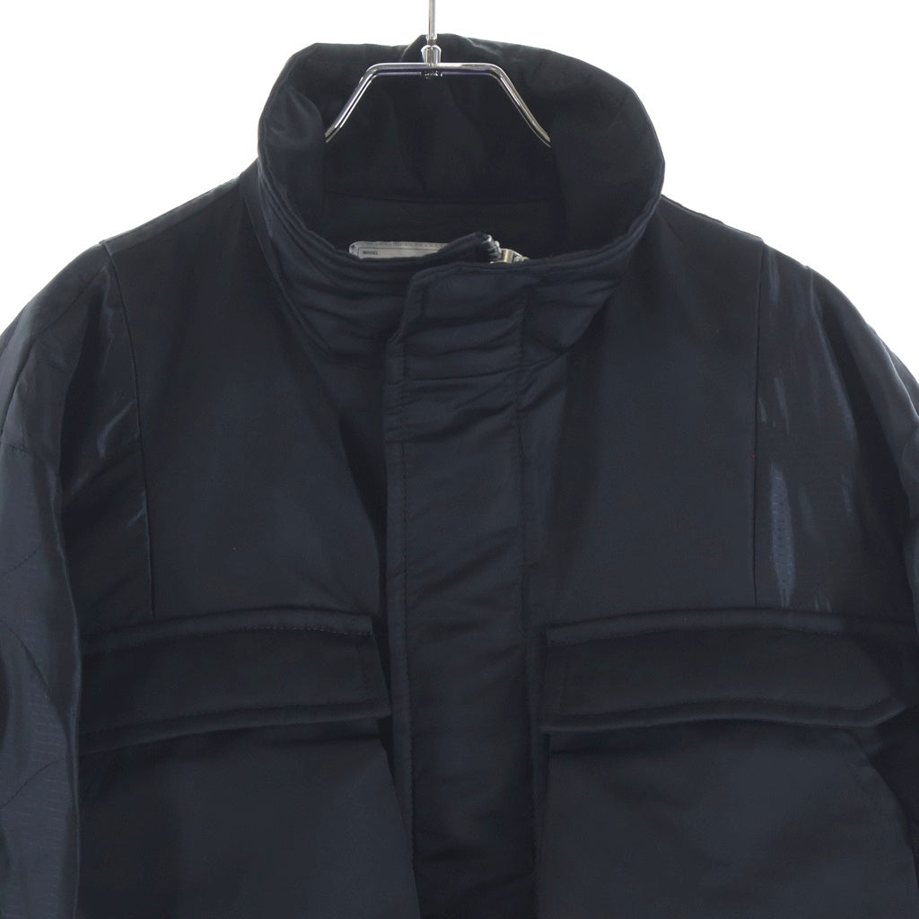 Sacai(サカイ) サンプル ジップアップ 変形ナイロンジャケット ブラック 7990