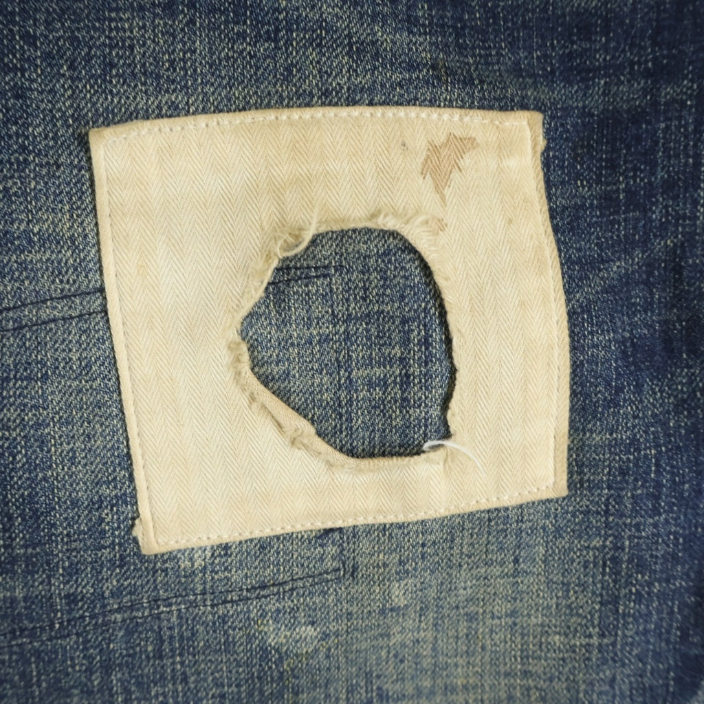 Levi's(リーバイス) 00S 栄光商事期 501 リペア加工 リメイクデニムパンツ インディゴ