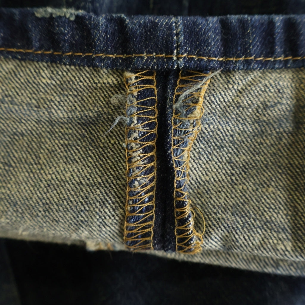 Levi's(リーバイス) 00S 栄光商事期 501 リペア加工 リメイクデニムパンツ インディゴ