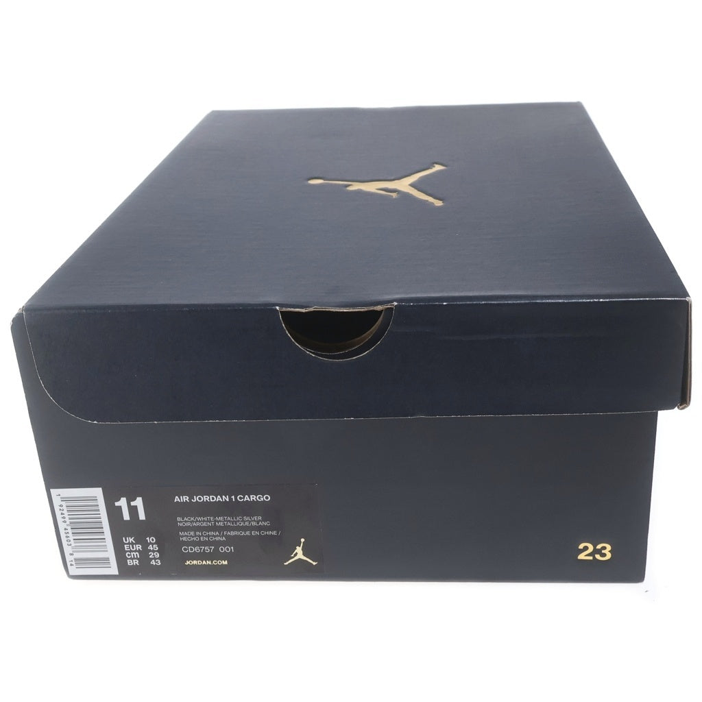 NIKE(ナイキ) AIR JORDAN 1 CARGO エアジョーダン 1 カーゴ ハイカットスニーカー ブラック CD6757-001 US11/29cm