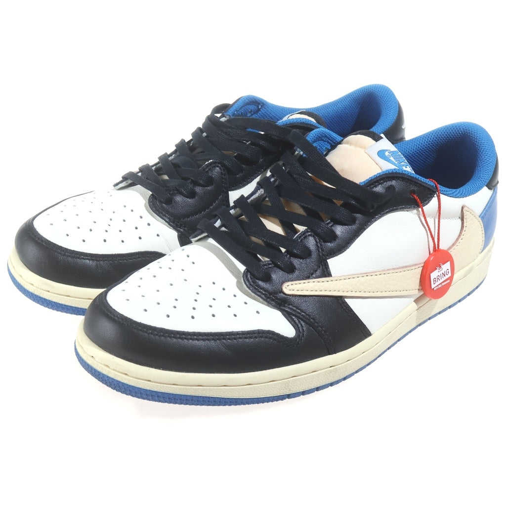 NIKE(ナイキ) ×TRAVIS SCOTT FRAGMENT DESIGN AIR JORDAN 1 LOW OG SP DM7866-140 エアジョーダン1 ローカットスニーカー ブルー