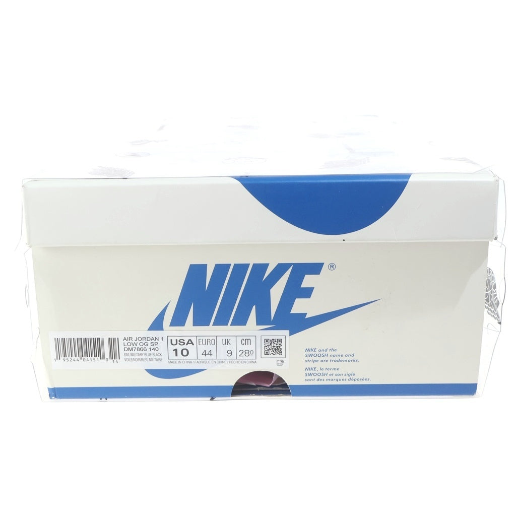 NIKE(ナイキ) ×TRAVIS SCOTT FRAGMENT DESIGN AIR JORDAN 1 LOW OG SP DM7866-140 エアジョーダン1 ローカットスニーカー ブルー