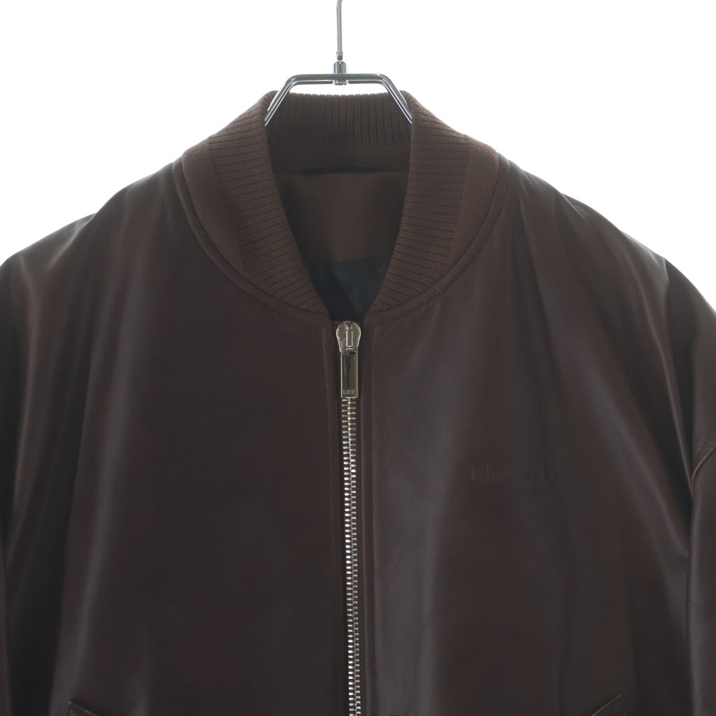 Christian Dior(クリスチャンディオール) Couture Bomber Jacket クチュール ボンバージャケット ブラウン 443L405A0769 443L405A0769