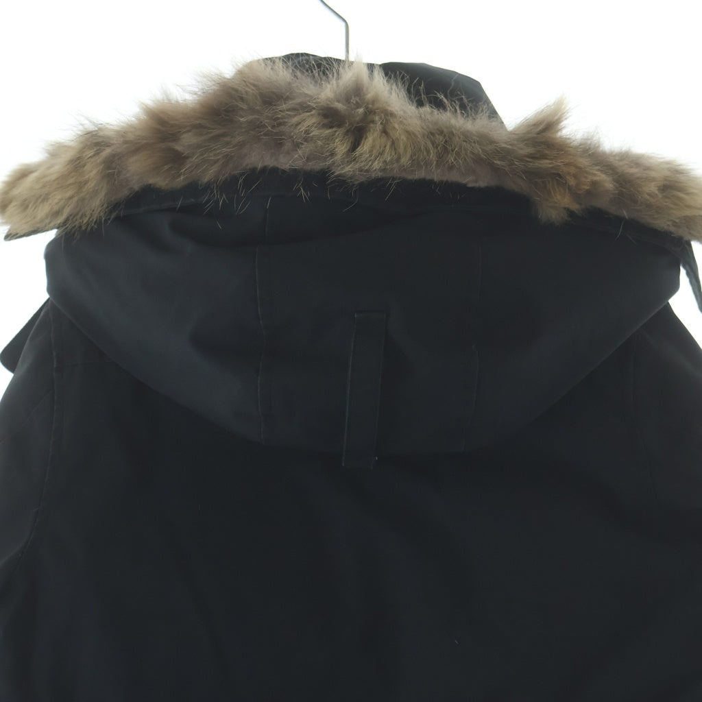 CANADA GOOSE(カナダグース) RUSSELL PARKA ラッセルパーカ ファーフーデッドダウンジャケット ブラック 2301JM 2301JM