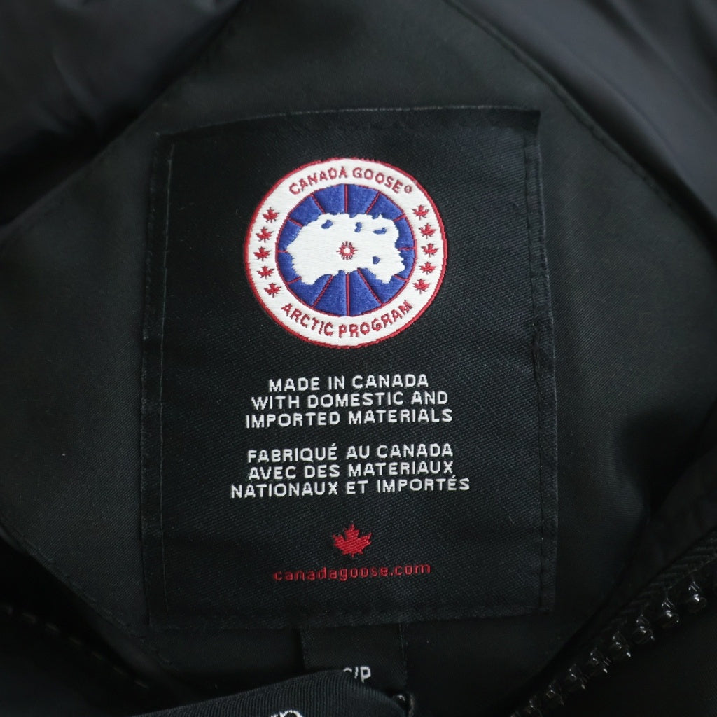 CANADA GOOSE(カナダグース) RUSSELL PARKA ラッセルパーカ ファーフーデッドダウンジャケット ブラック 2301JM 2301JM