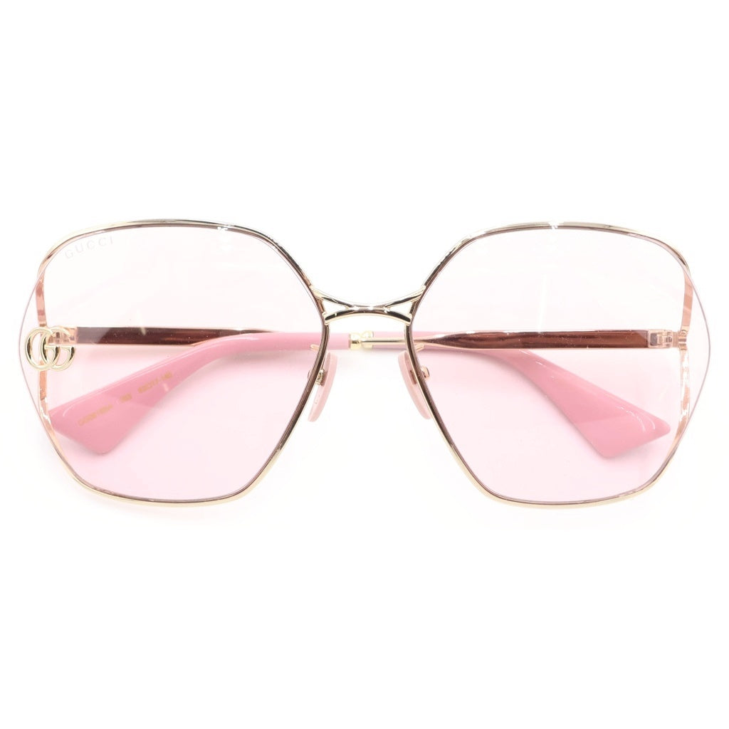 GUCCI(グッチ) アジアンフィット ヘキサゴンフレーム サングラス GG0818SA レディース
