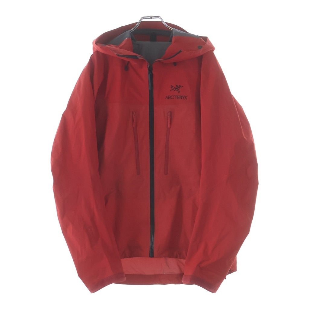 ARC'TERYX(アークテリクス) ALPHA JACKET アルファ ジップアップ ナイロンジャケット レッド X00006454 X00006454
